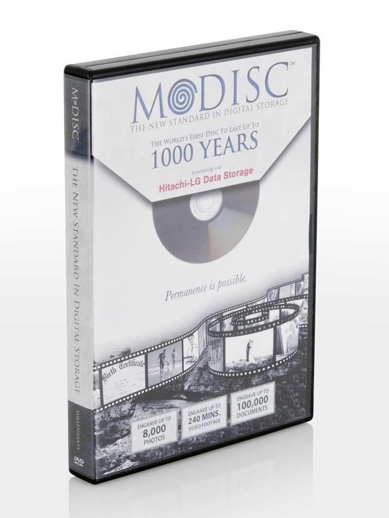Płyta m-Disc w opakowaniu