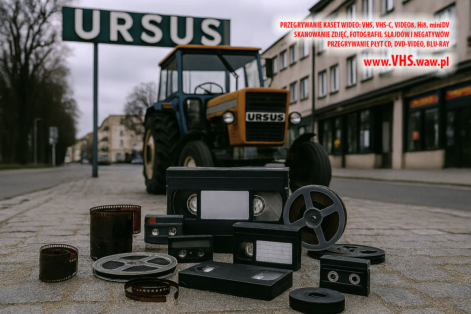 Twoje wspomnienia zasługują na cyfrowe życie – Ursus, Warszawa