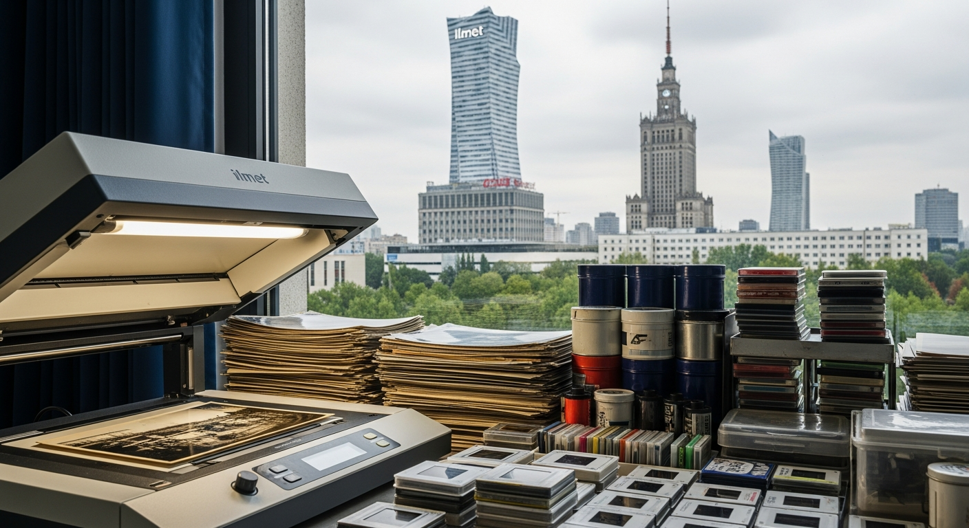 Skanowanie slajdów i zdjęć na Mokotowie