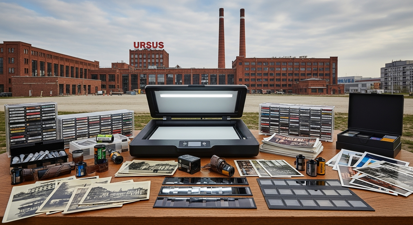 Skanowanie zdjęć i fotografii rodzinnych w dzielnicy Ursus w Warszawie